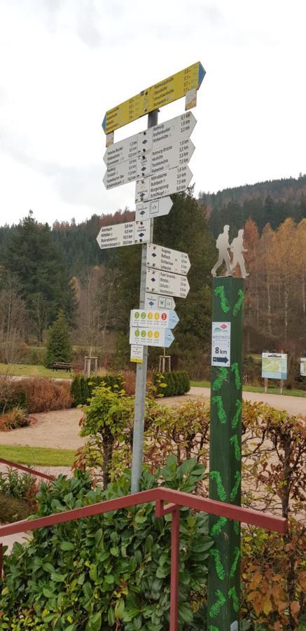באיירסברון Ferienwohnung Vogelnest Im Schwarzwald מראה חיצוני תמונה